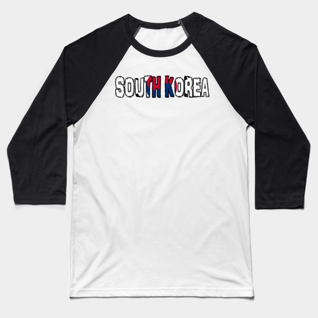 South Korea Baseball T-Shirt by Design5_by_Lyndsey